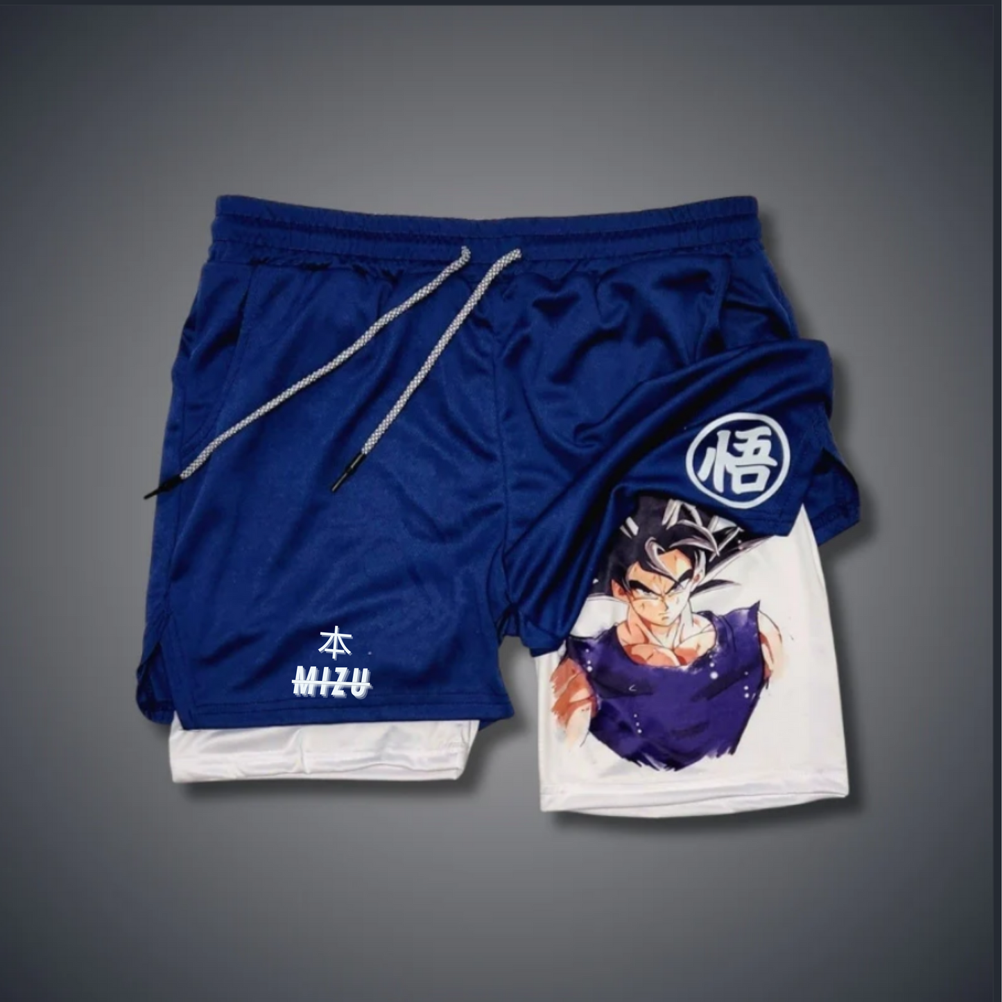 Dragon Ball Z Performance Shorts Goku Blau 