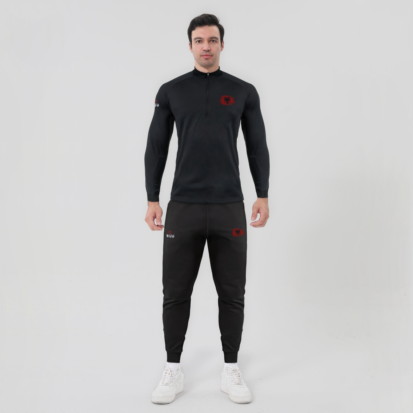 Albania Flag & Eagle Performance Jogging Pants