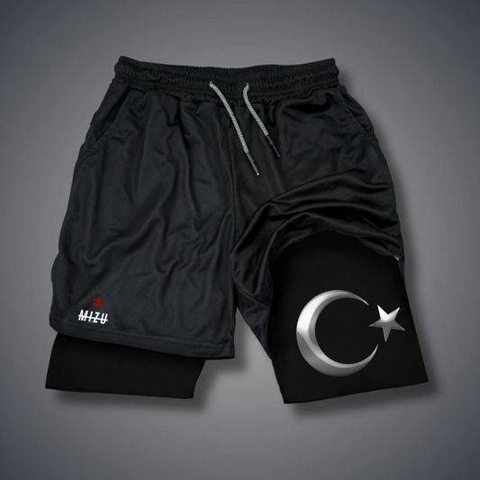 Turkiye Performance-Shorts – Silber 