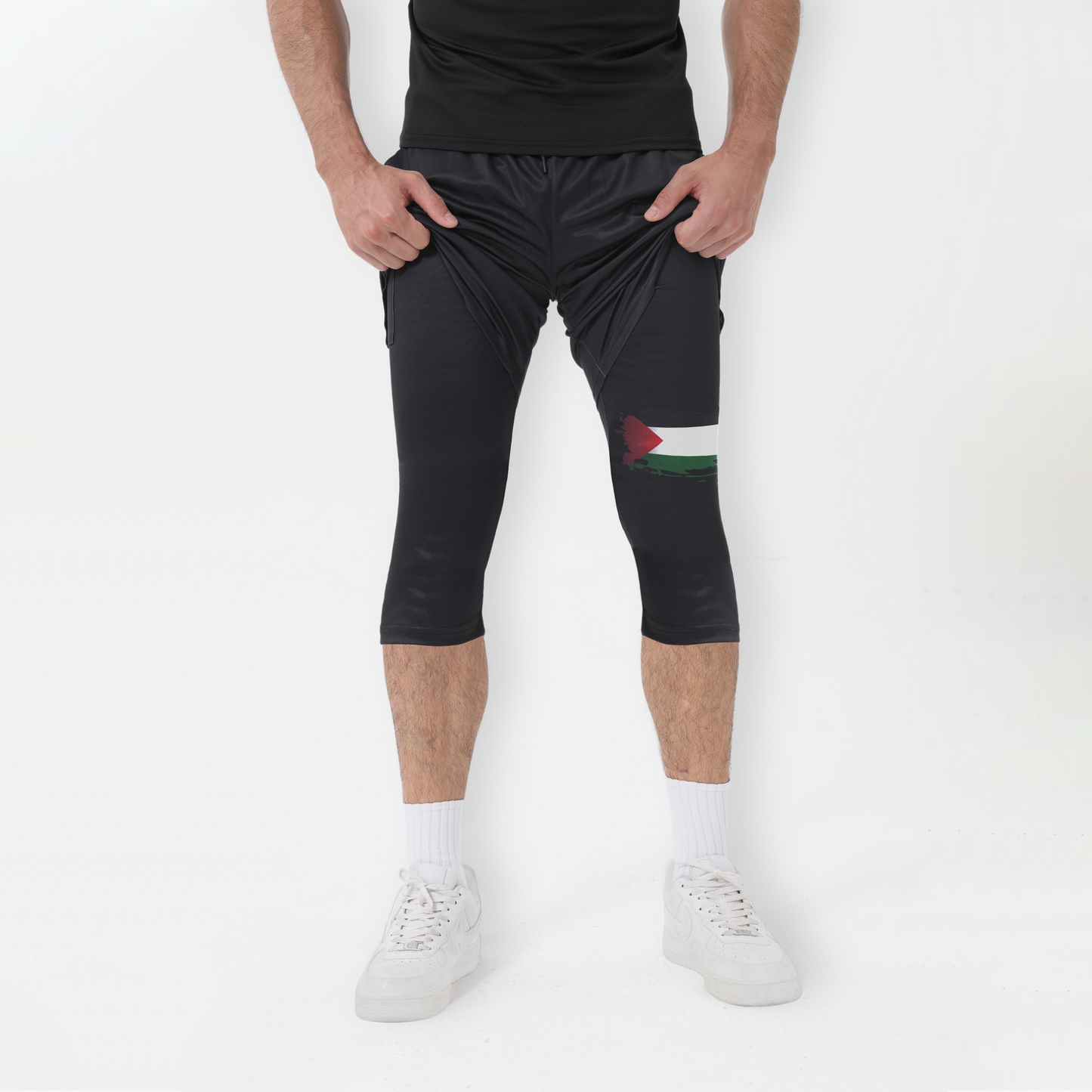 Palestine 'Awrah' 3/4 Shorts