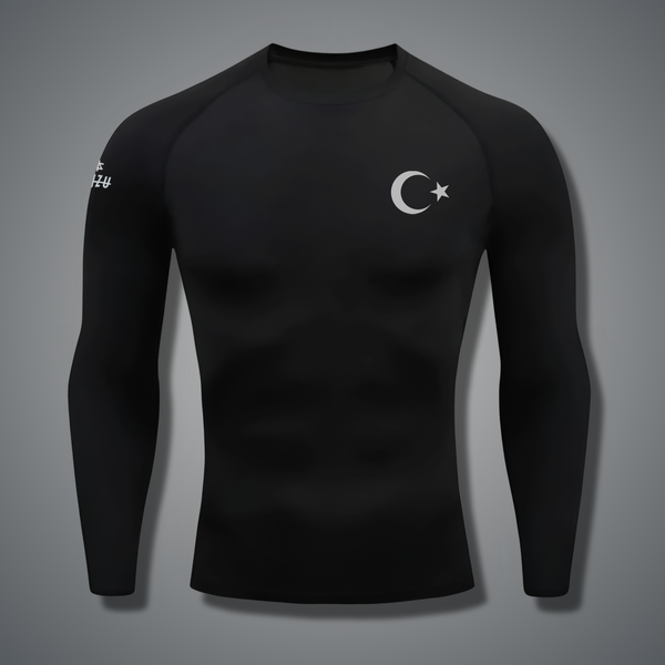 Turkiye - White Performance Long Sleeves