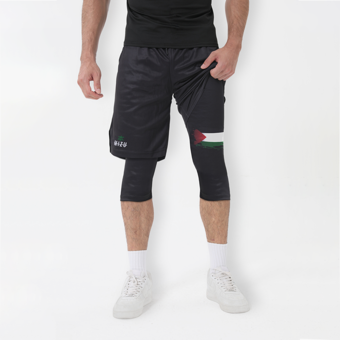 Palestine 'Awrah' 3/4 Shorts