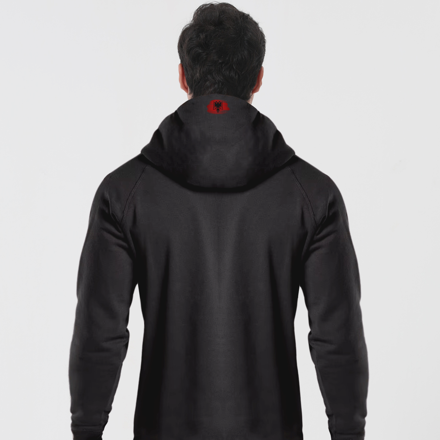 Albania Flag and Eagle Performance Hoodie