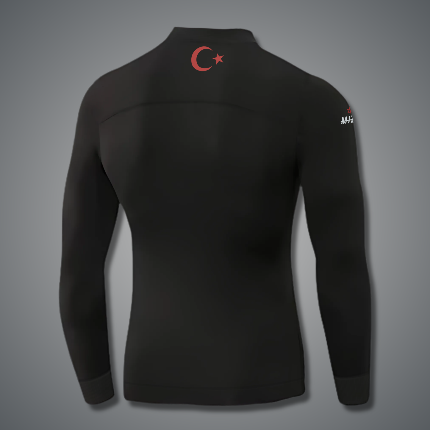 Turkiye - Red 1/4 Long Sleeves