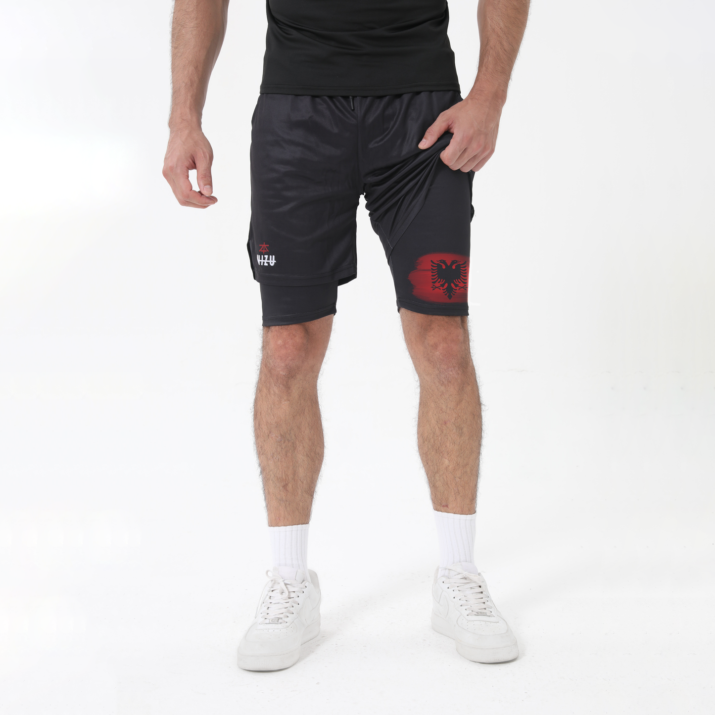 Albania Flag Performance shorts