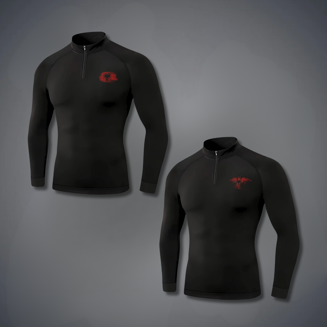 Albania  1/4 Zip Long Sleeves Pack 3