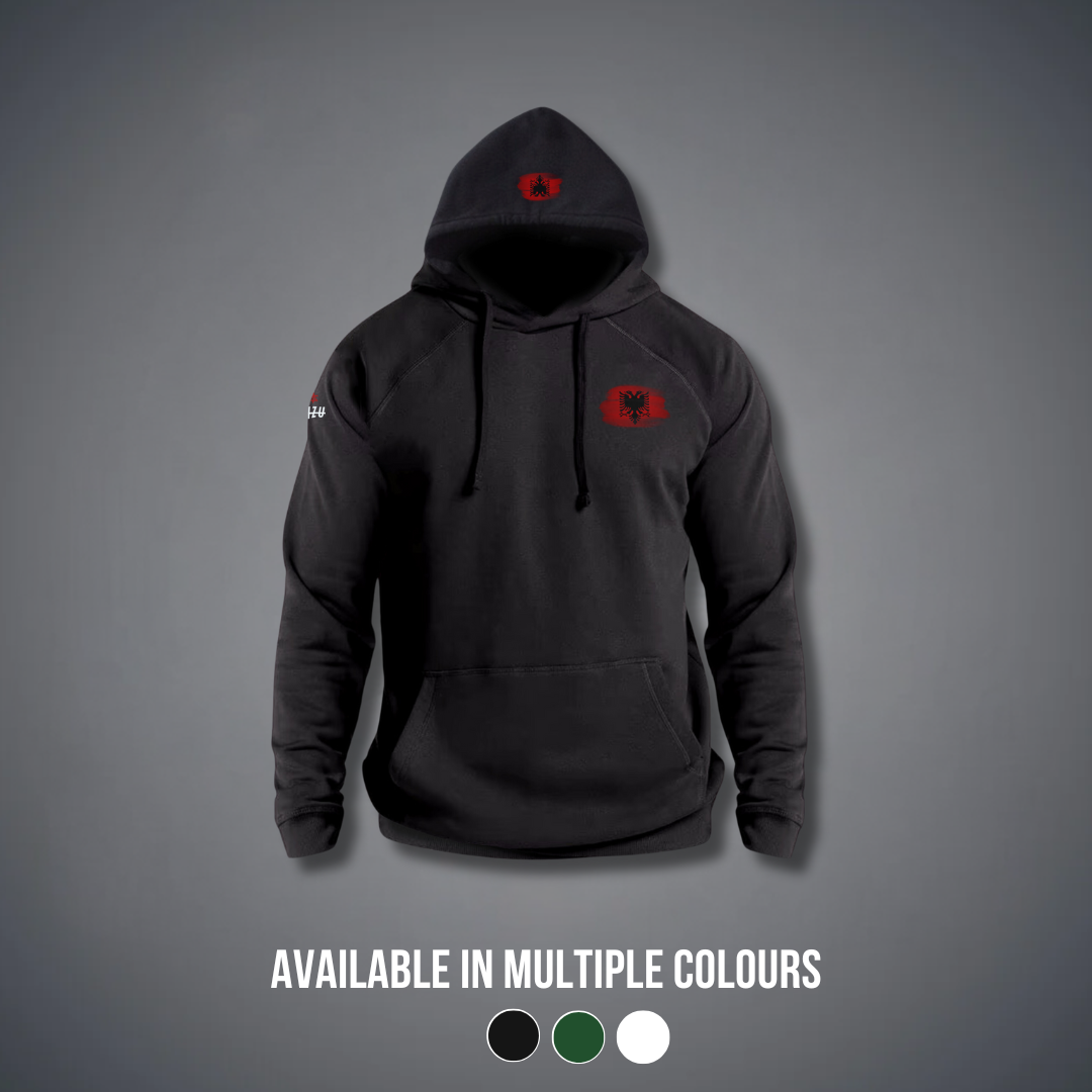 Albania Flag and Eagle Performance Hoodie