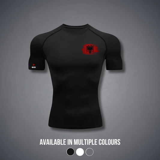 Albania Flag and Eagle Performance Shirt