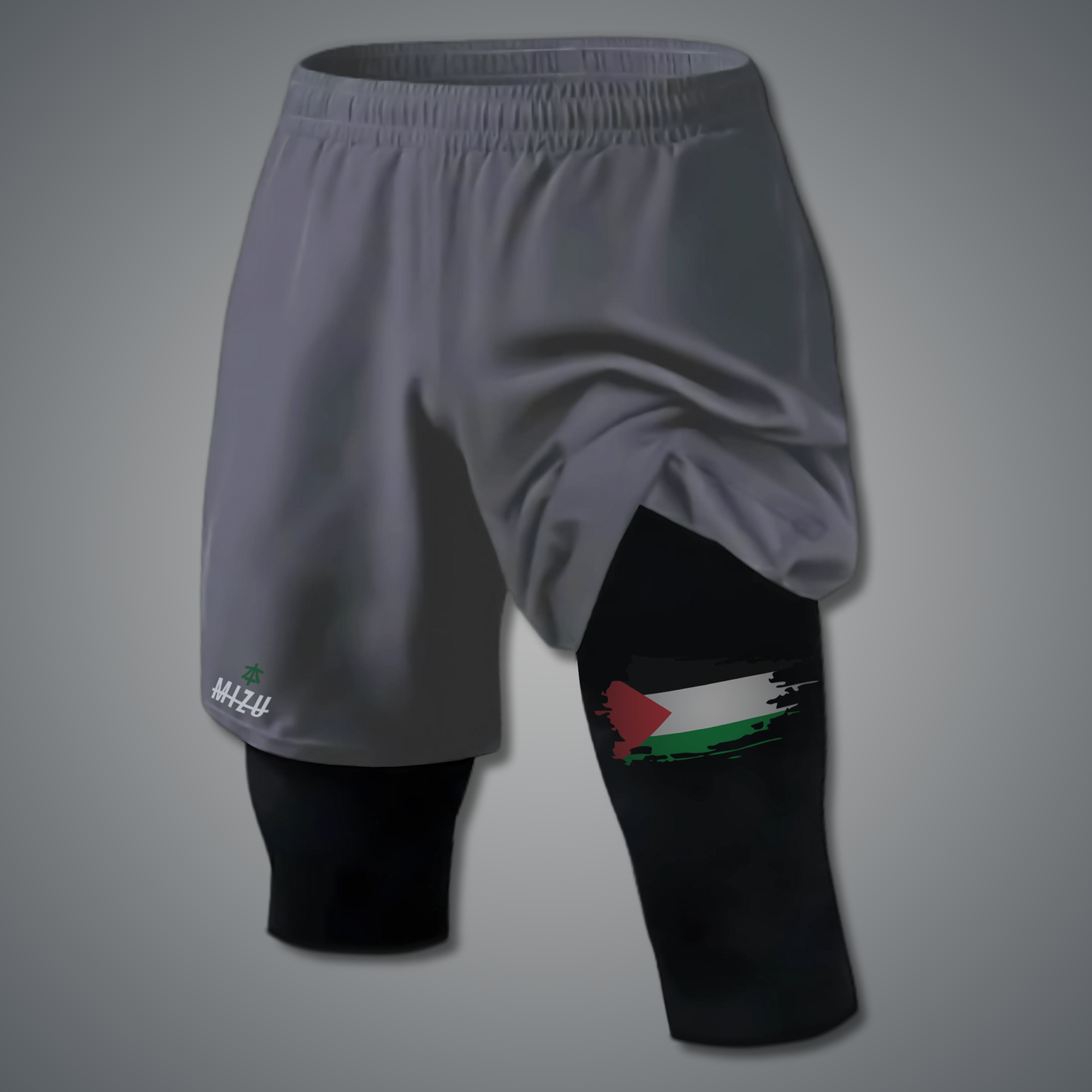 Palestine 'Awrah' 3/4 Shorts