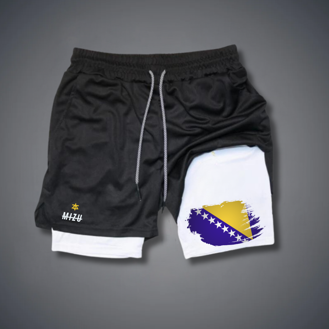 Bosnien-Performance-Shorts 