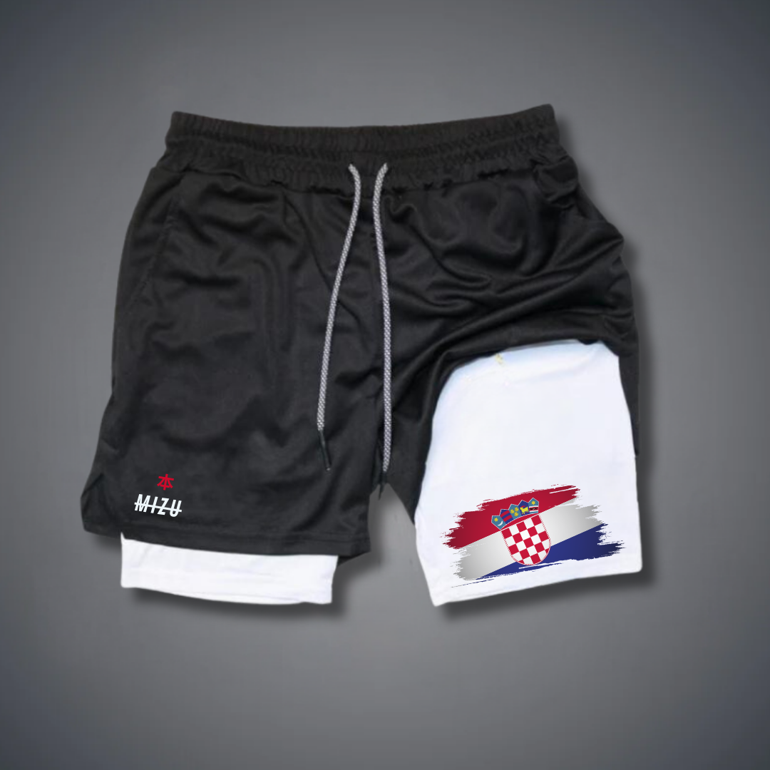 Kroatien Performance-Shorts