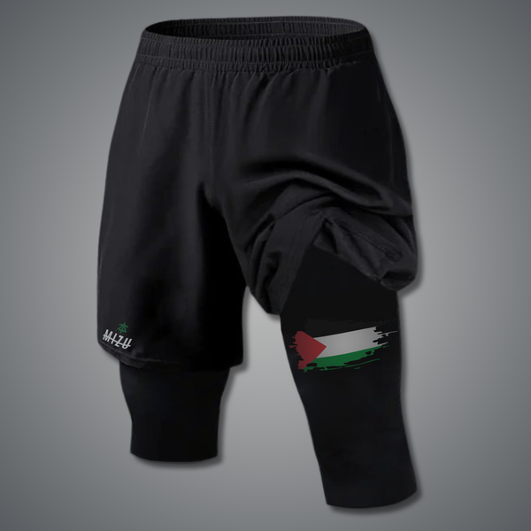 Palestine 'Awrah' 3/4 Shorts