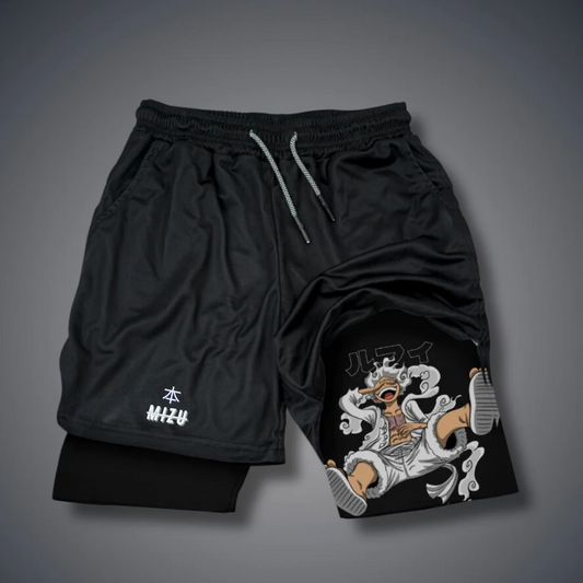 Anime Performance Shorts Weiß Ruffy 