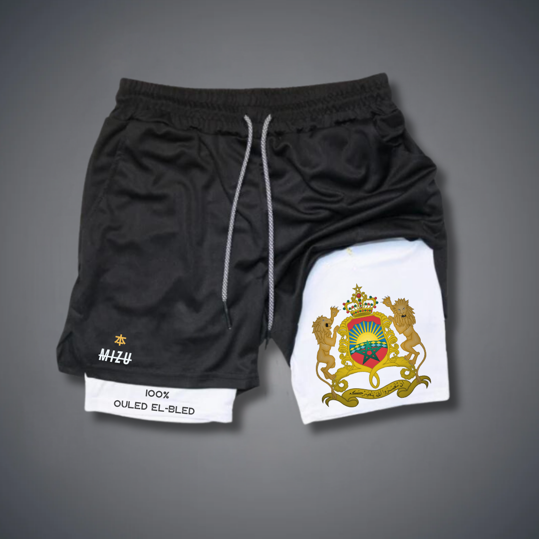 Royaume Du Maroc Performance-Shorts 