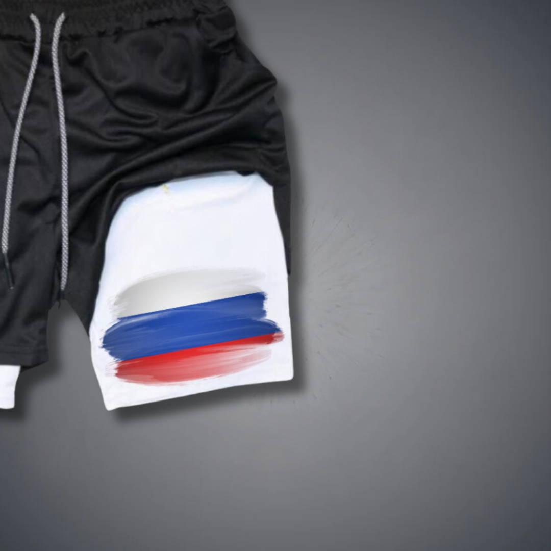 Russland Performance-Shorts 