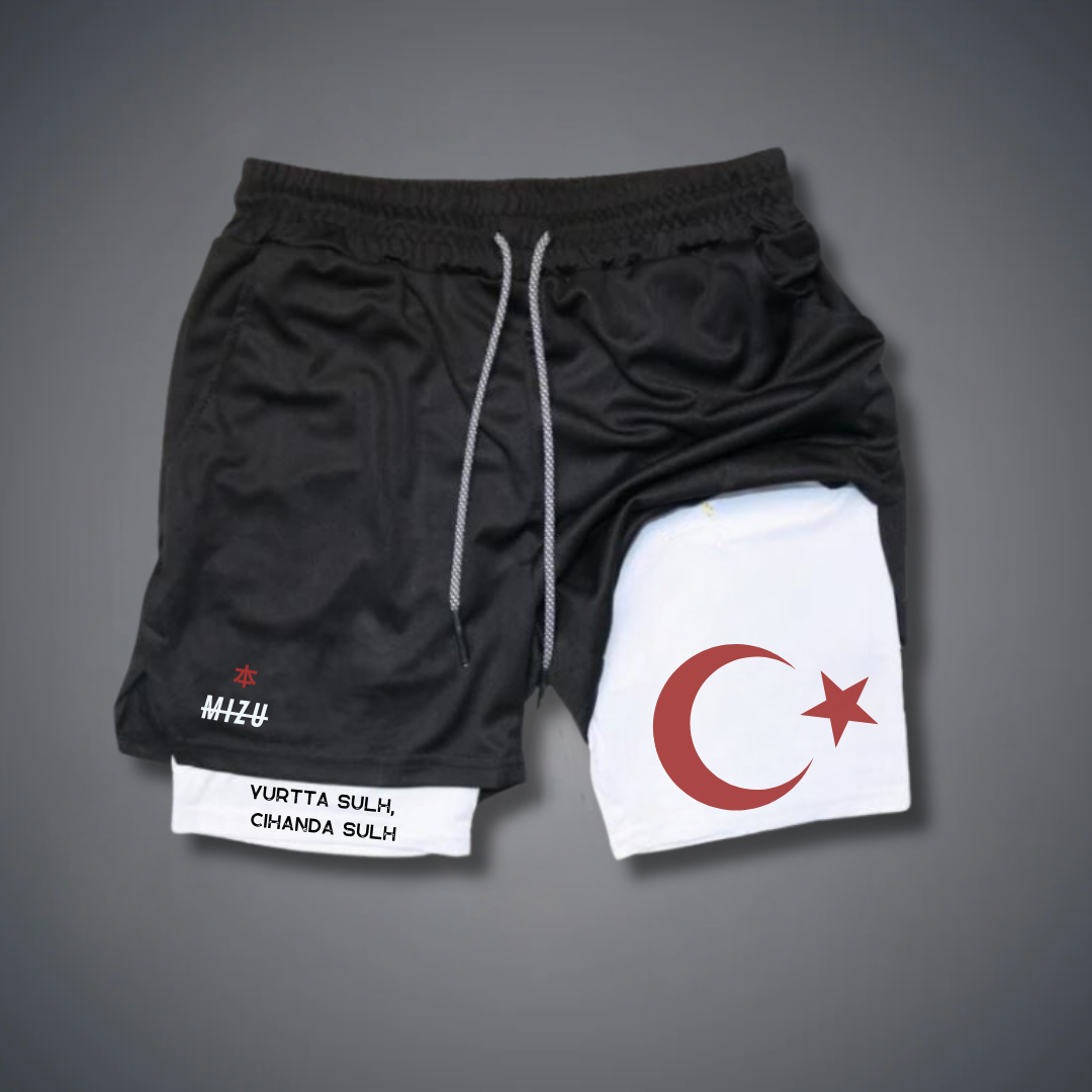 Turkiye Performance-Shorts – Rot 