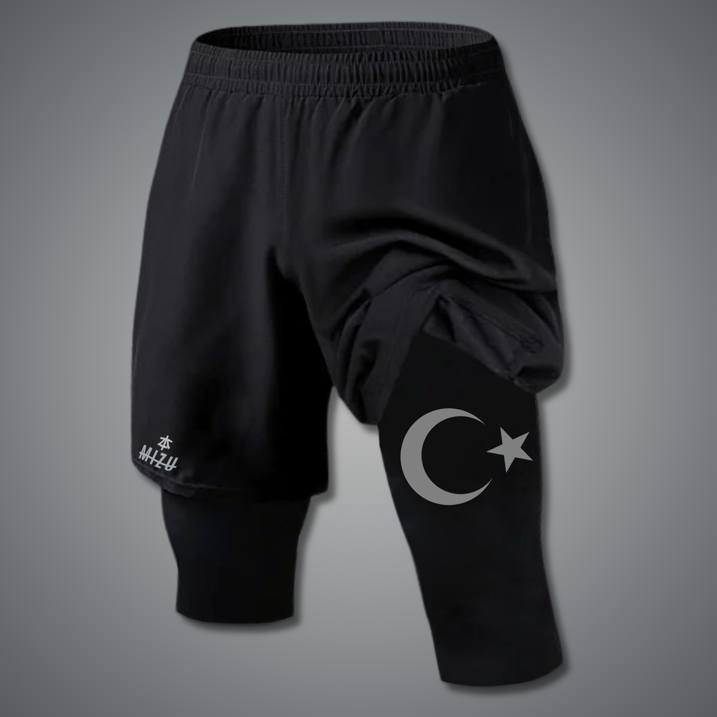 Turkiye - White 'Awrah' 3/4 Shorts