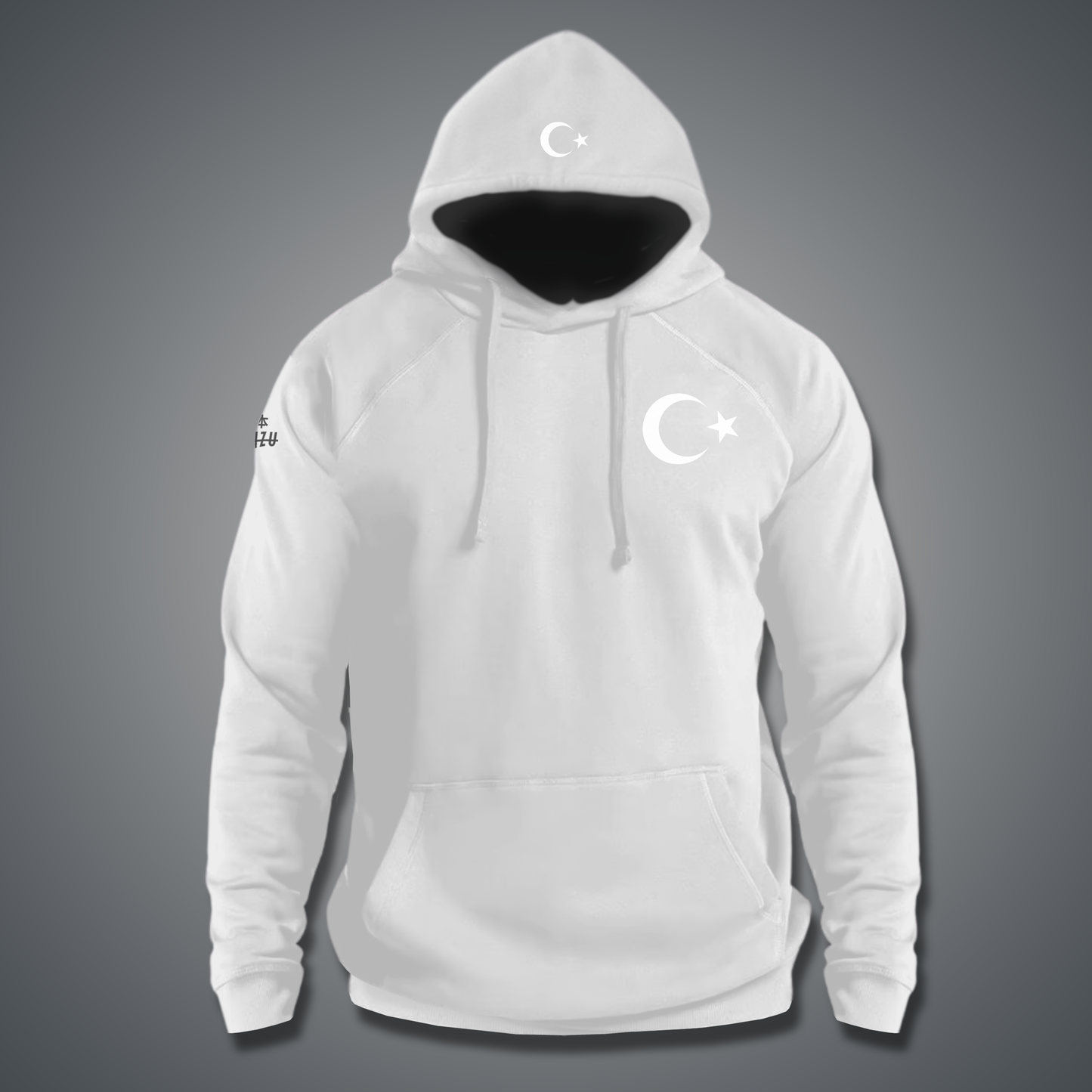 Turkiye White Performance Hoodie