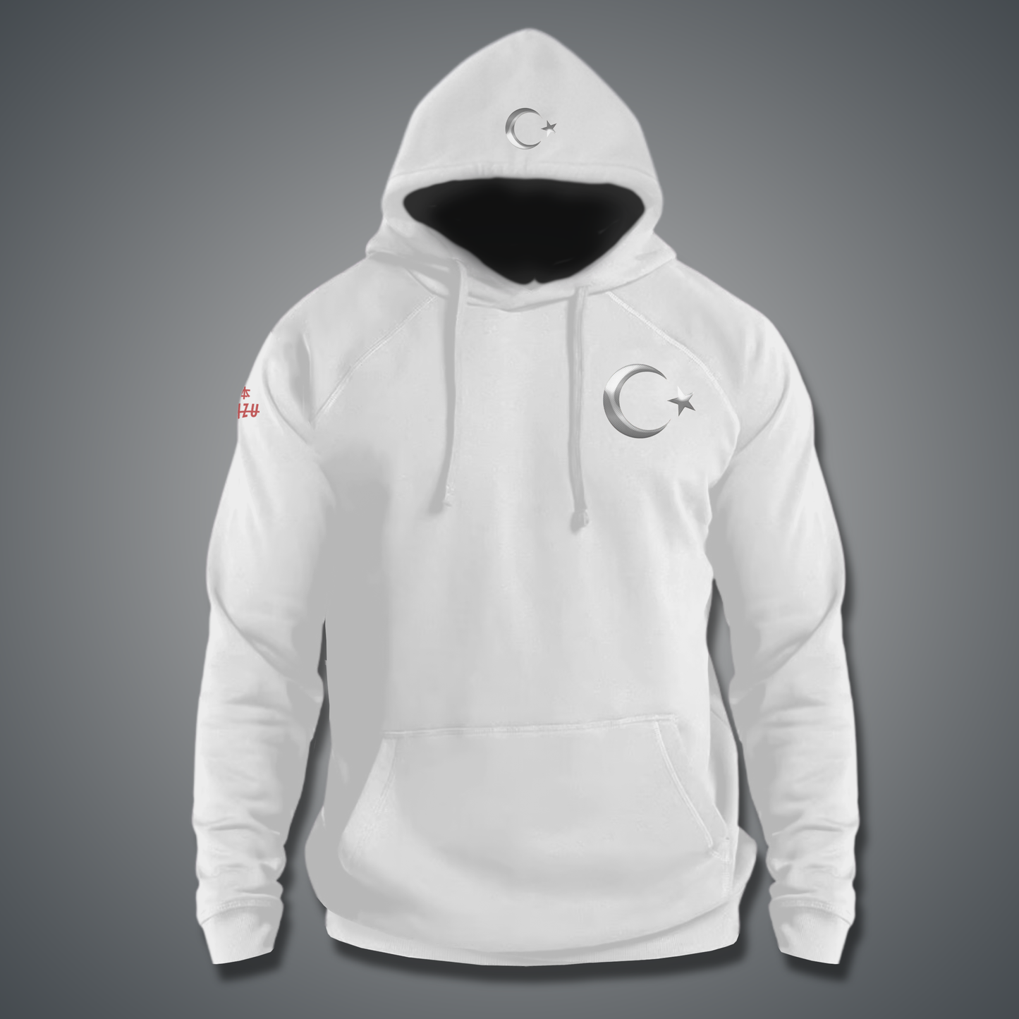 Turkiye Silver Performance Hoodie